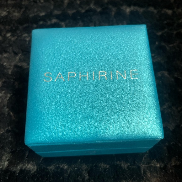 Saphirine Opal Palm Leaf Side Stones Pear Ring size 9 NWT - Picture 6 of 10